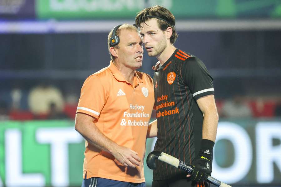 Coach Jeroen Delmee zal niet tevreden zijn over het scoreverloop