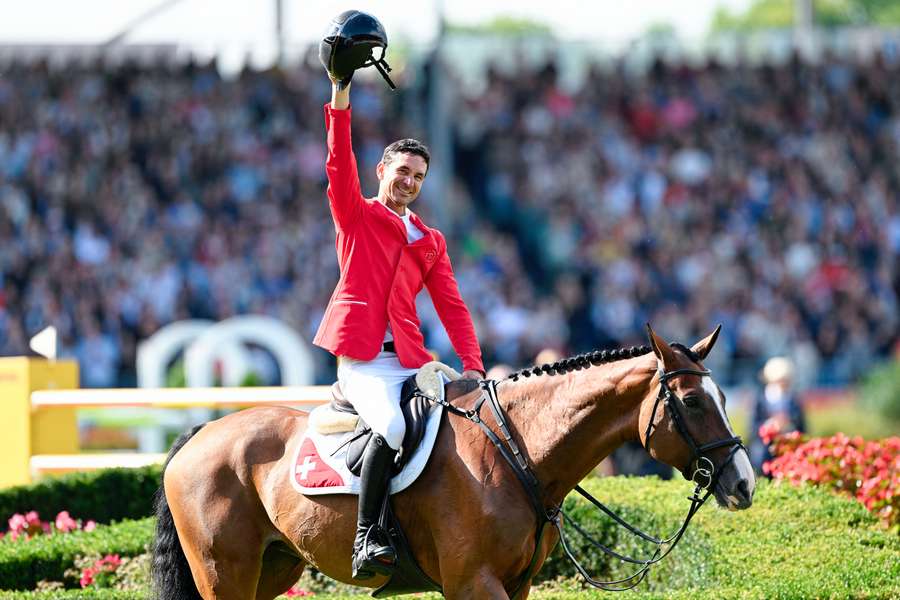 Le Suisse Guerdat en or au saut d'obstacles aux mondiaux d'équitation Le Suisse Guerdat en or au saut d'obstacles aux mondiaux d'équitation