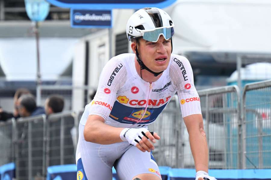 Mathiase Vacek v barvách stáje Lidl-Trek. Letos se ještě do nominace na Tour nedostal. 