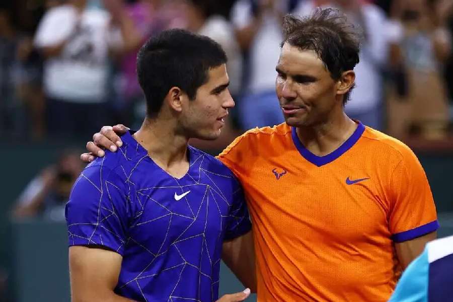 Carlos Alcaraz et Rafael Nadal dominent le classement ATP. 