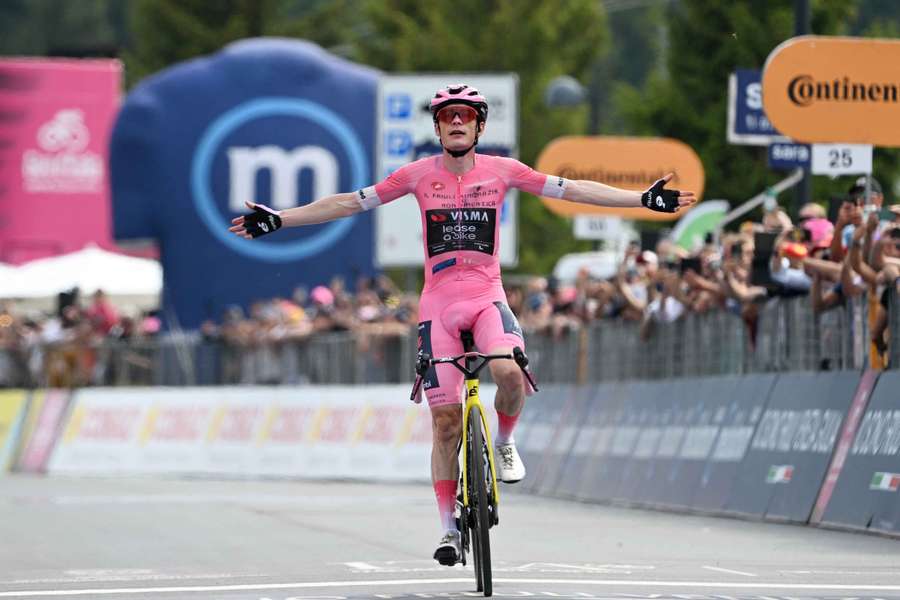 Vingegaard wygrał przedostatni etap i praktycznie już cały wyścig Giro d'Italia