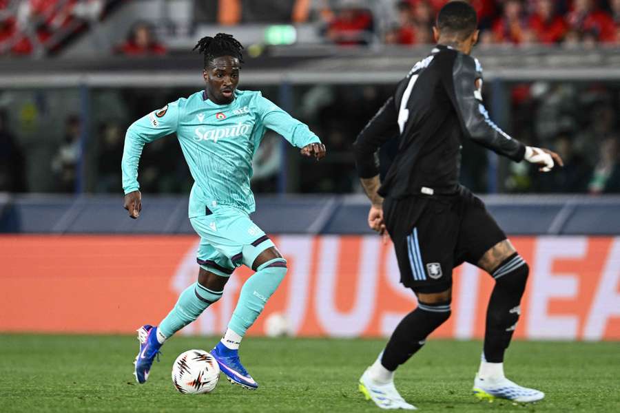 Bologna winger Rowe: Aston Villa had all the luck