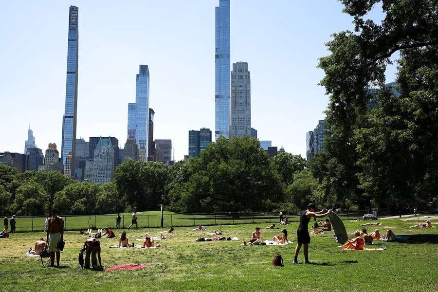 Central Park le 20 mai.