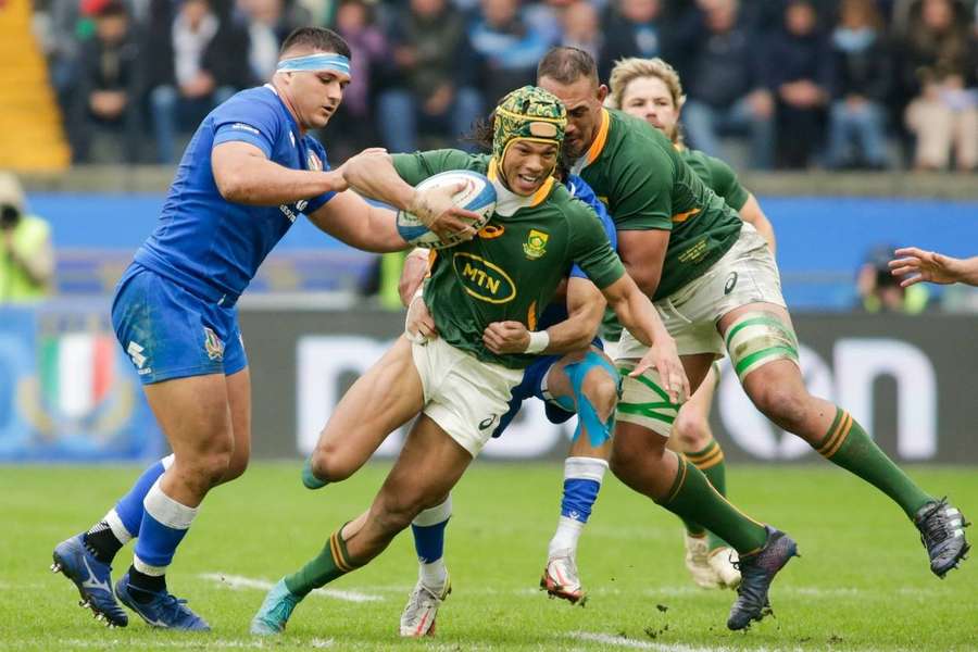 South Africa were dominant against Italy over the weekend