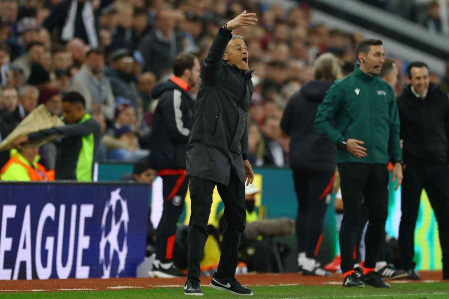 Luis Enrique, antrenorul echipei PSG
