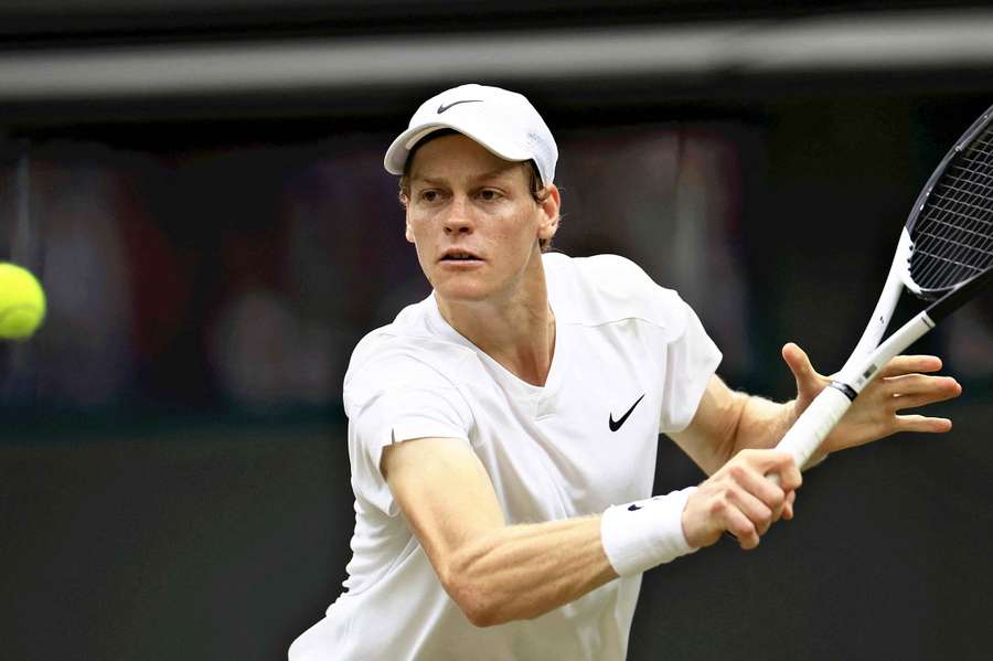 Jannik Sinner en febrero.
