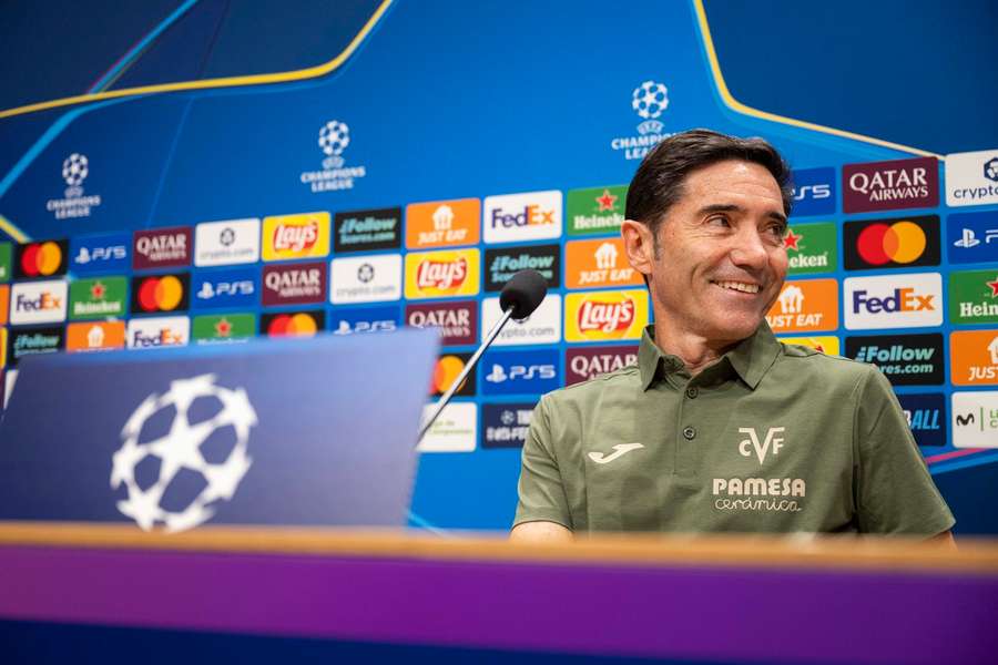 Marcelino, el dia antes de enfrentarse a la Juventus