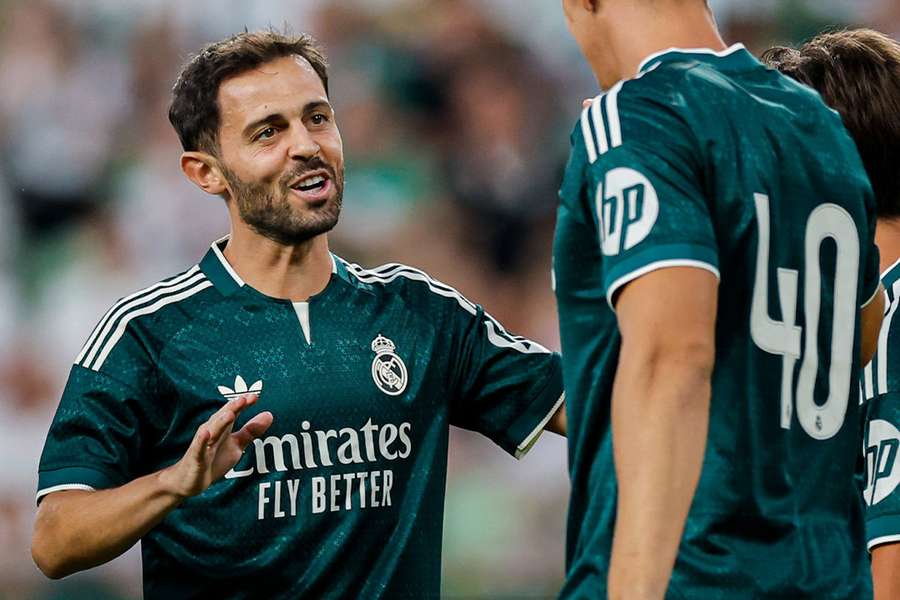 Bernardo Silva com a camisola do Real Madrid Bernardo Silva com a camisola do Real Madrid