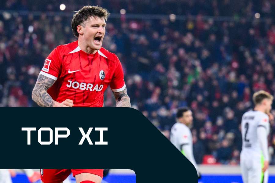  Bundesliga Top XI am 14. Spieltag: Lukas Kübler führte den SC Freiburg zum Sieg über Wolfsburg