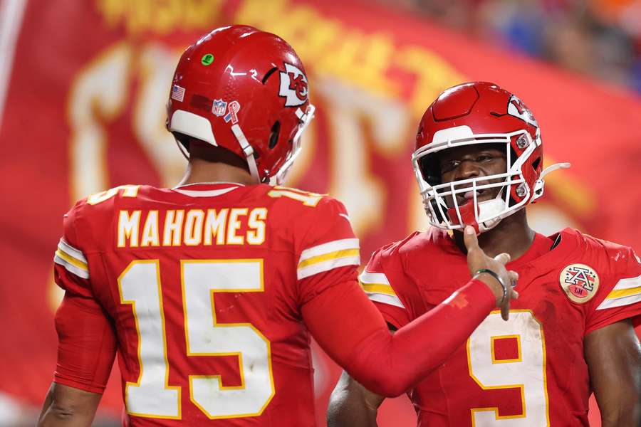 Patrick Mahomes and the Kansas City Chiefs enjoyed a Monday Night Football win.