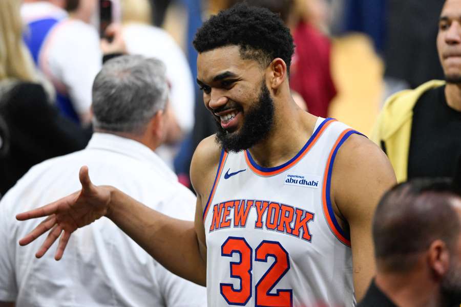 Karl-Anthony Towns, cette nuit. Karl-Anthony Towns, cette nuit.
