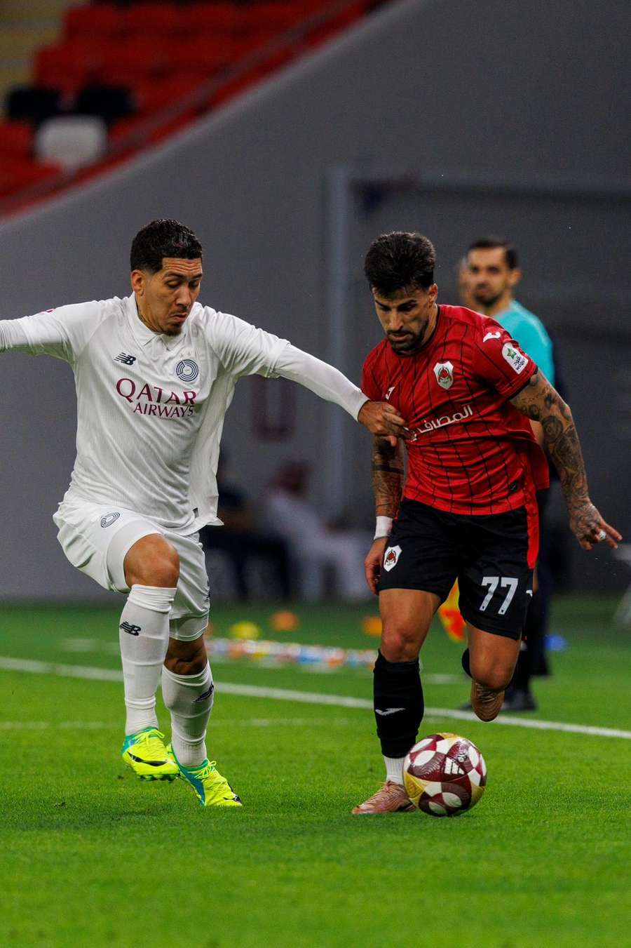 Roberto Firmino joga no Al Sadd e Tiago Silva no Al Rayyan Roberto Firmino joga no Al Sadd e Tiago Silva no Al Rayyan