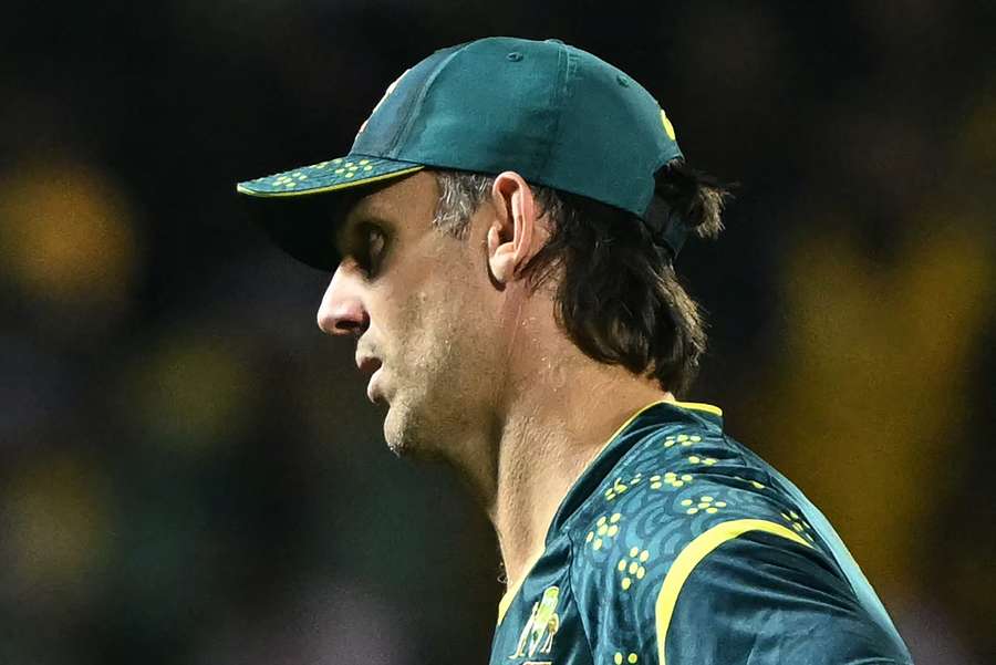 A detected Mitch Marsh ponders Australia's premature World Cup exit. A detected Mitch Marsh ponders Australia's premature World Cup exit.