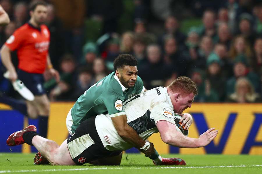 Big Rhys Carre scored in three separate Six Nations matches earlier this year.