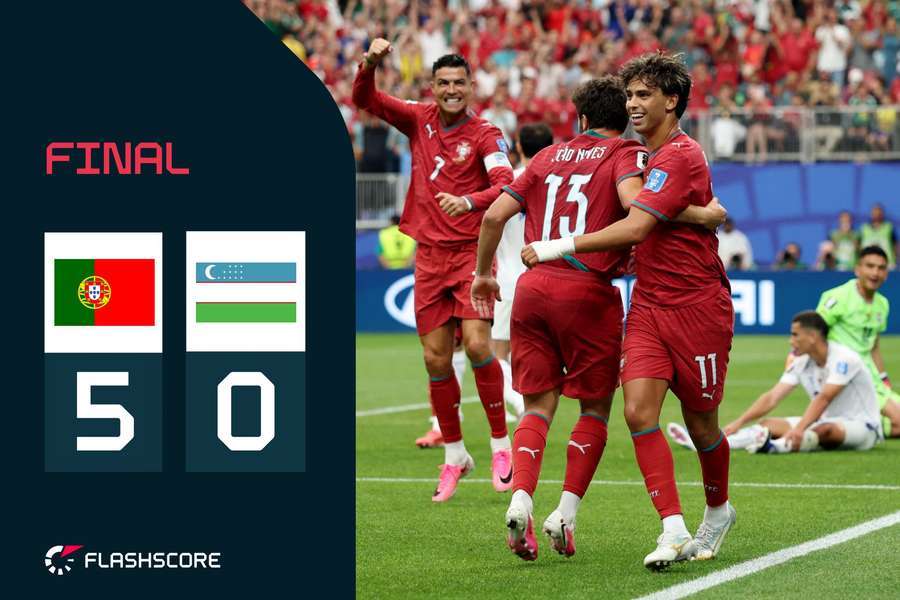 Así fue el Portugal-Uzbekistán Así fue el Portugal-Uzbekistán