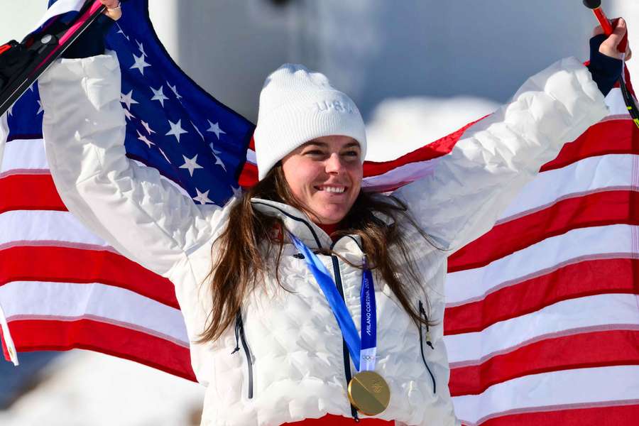 Breezy Johnson ce dimanche.