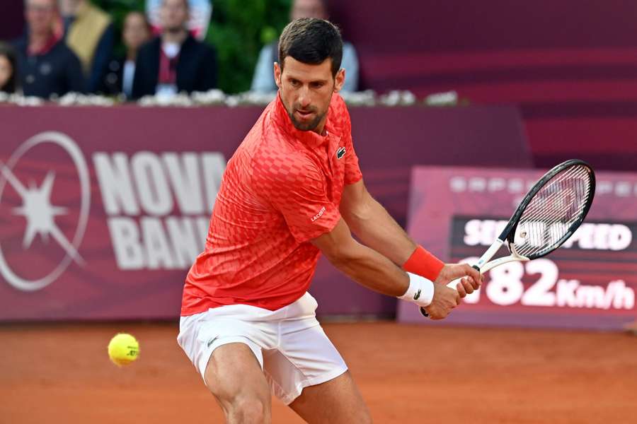 The world number one was far from his best as he lost 6-4, 7-6 (8/6) to the 70th-ranked Lajovic