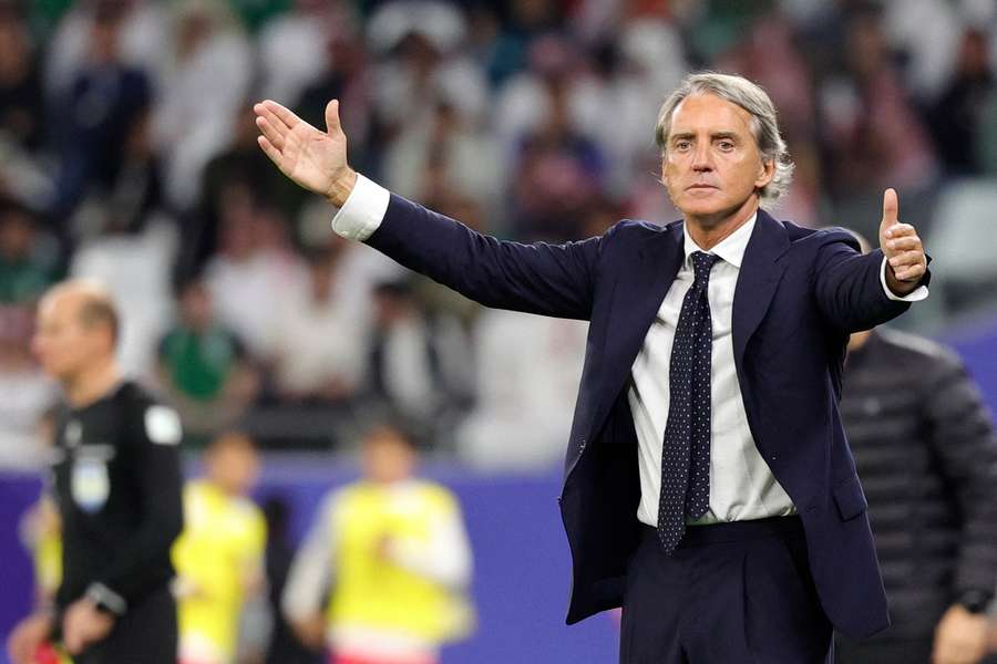 Mancini's side have crashed out of the Asian Cup