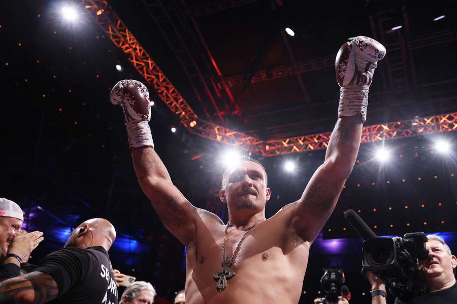 Usyk celebra su victoria