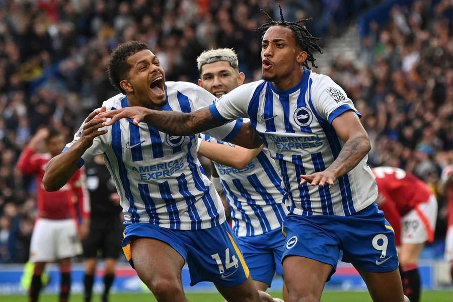 João Pedro fez o gol da vitória do Brighton sobre o United