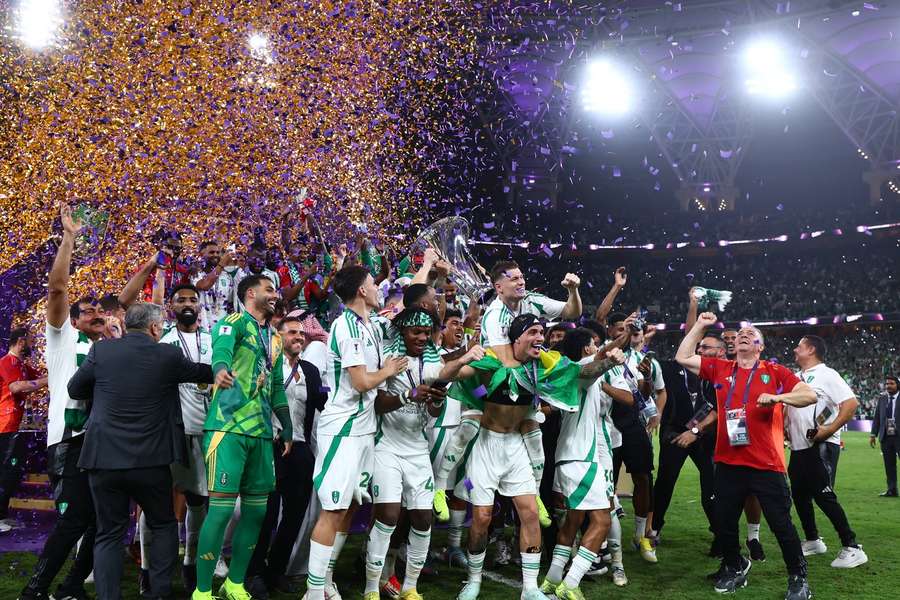 Al-Ahli sărbătorește câştigarea Ligii Campionilor Asiei