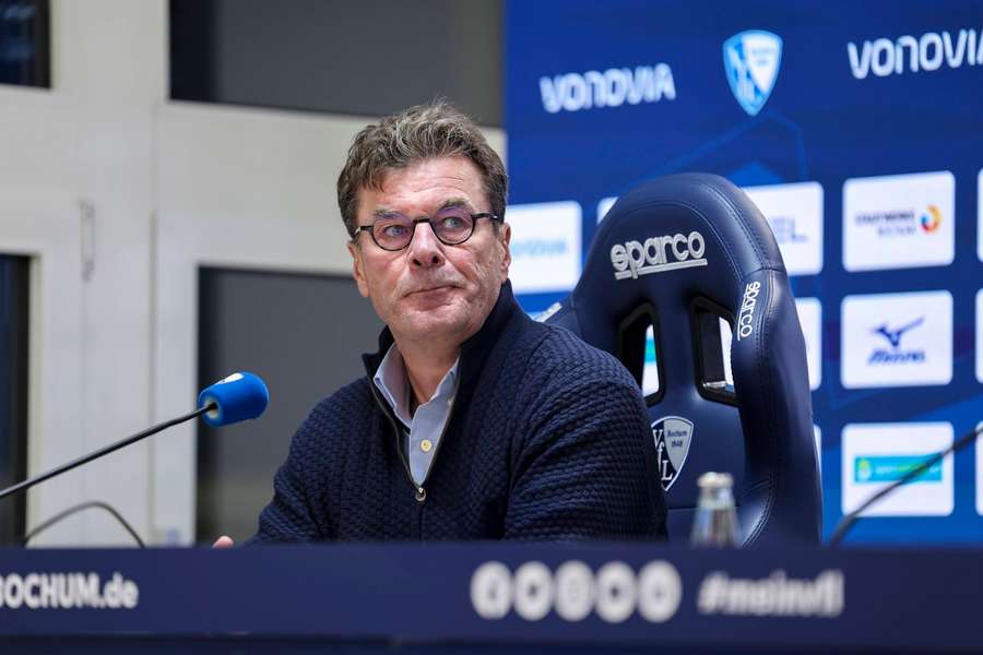 Bochums Cheftrainer Dieter Hecking