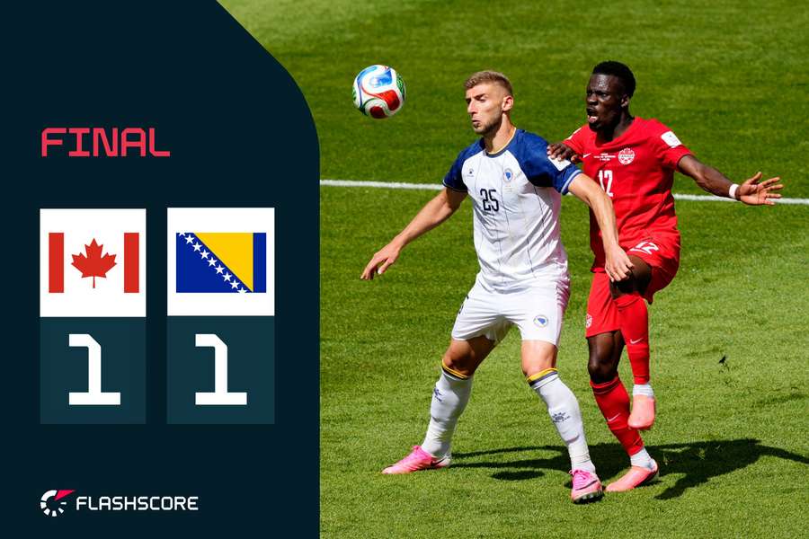 Canadá y Bosnia se estrenaron en el Mundial 2026
