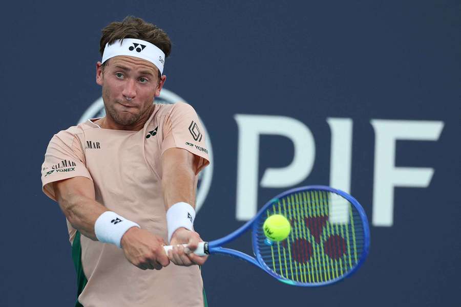 Casper Ruud à Miami le mois dernier.