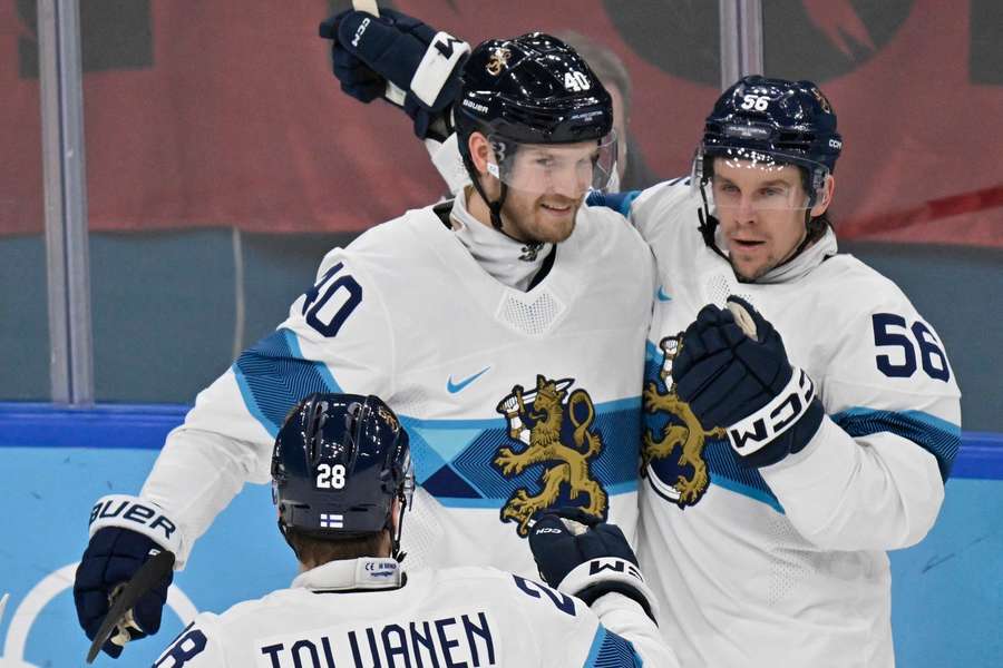 Joel Armia (40) and Erik Haula (56) were among the goals in the bronze medal game