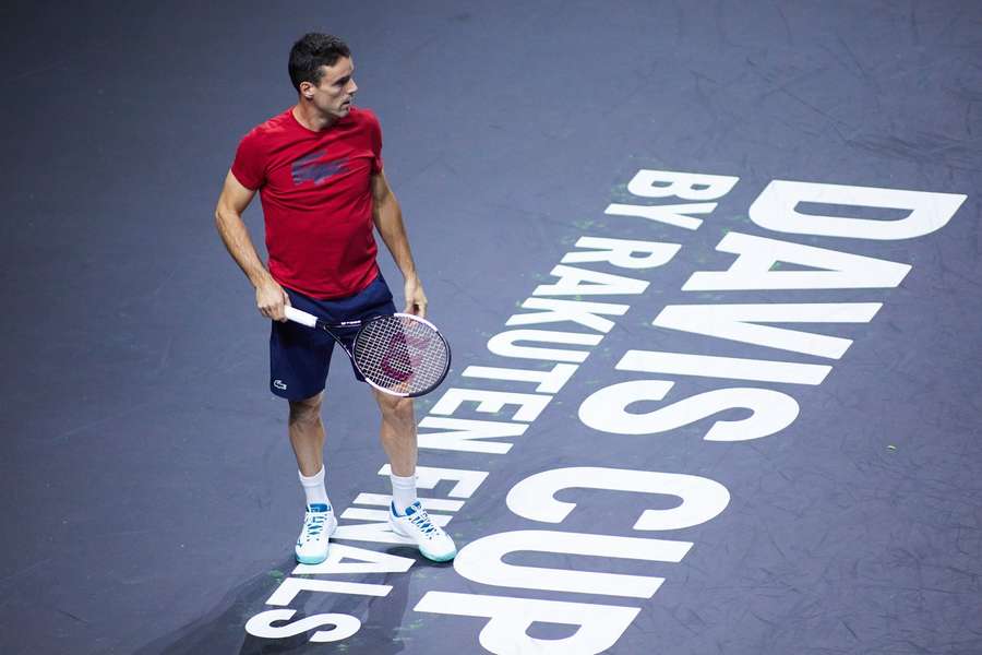 Roberto Bautista Agut er med for Spanien i årets Davis Cup-finaler i Málaga.