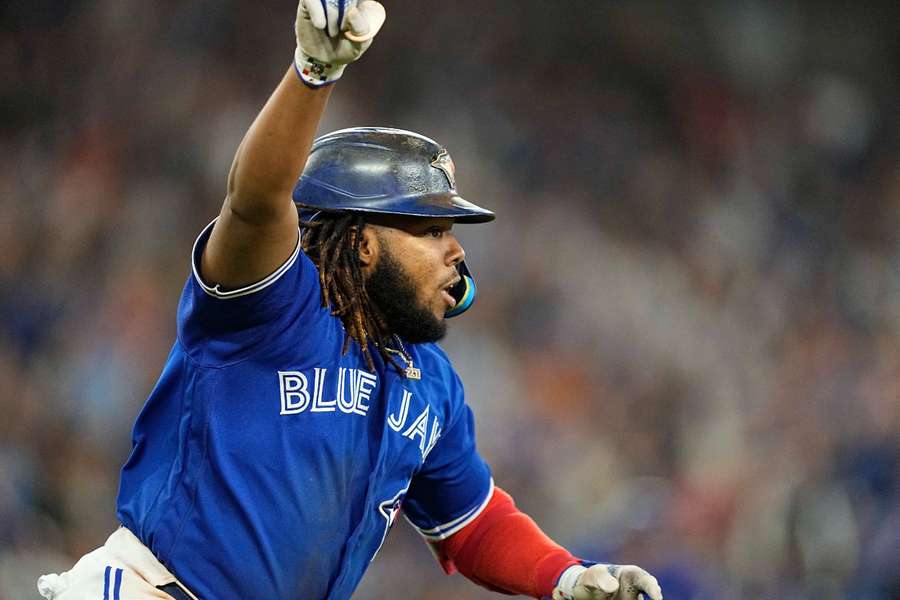 Guerrero Jr. hit a two-out RBI single