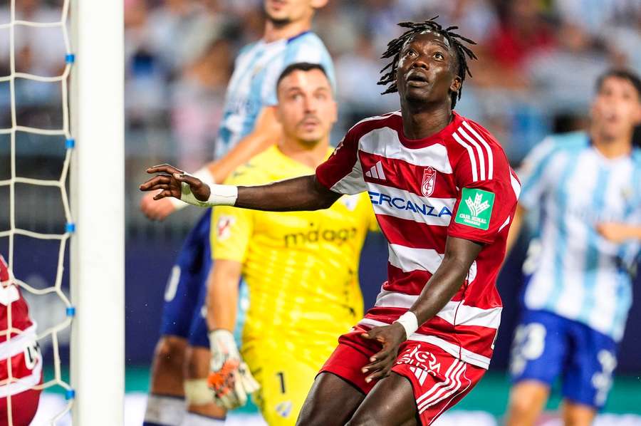 Souleymane Faye já não treinou este sábado no Granada