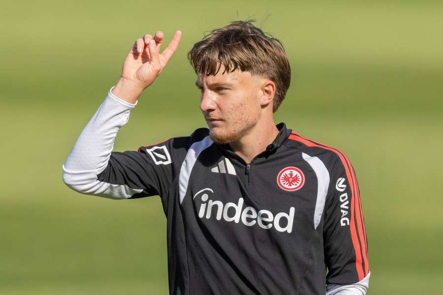 Dem Eintracht-Youngster winkt ein Rekord. Dem Eintracht-Youngster winkt ein Rekord.