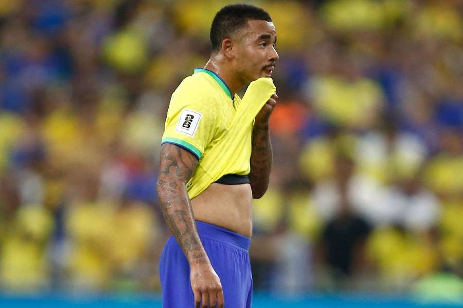 Gabriel Jesus had not played since he suffered a hamstring strain against Sevilla in the Champions League in October