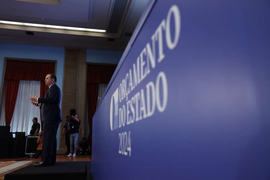 Fernando Medina, Ministro das Finanças, apresentou o Orçamento do Estado para 2024