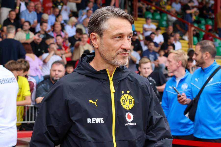 Niko Kovac beim Testspiel gegen Oberhausen Niko Kovac beim Testspiel gegen Oberhausen
