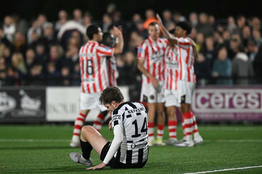 Sparta Rotterdam maakte maar liefst vijf doelpunten in de verlenging