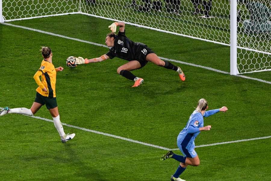 Alessia Russo scores against Australia in the World Cup semi-final - in front of a record TV audience