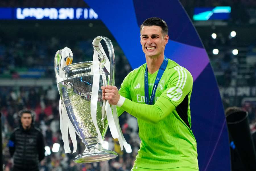 Kepa Arrizabalaga won vorig seizoen de Champions League met Real Madrid