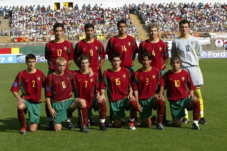 A seleção sub-17 em 2003