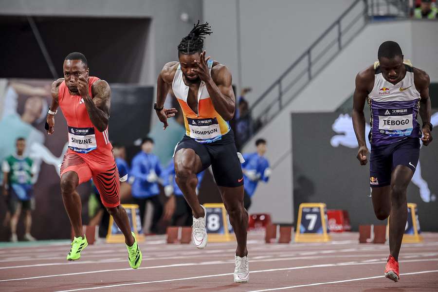 Kishane Thompson en Chine début-mai.