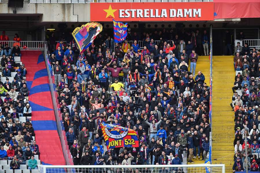 El Barça ha tomado medidas contra los grupos de la grada de animación