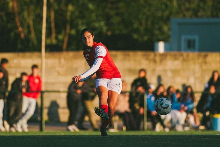Margarida Pinto ao serviço do SC Braga