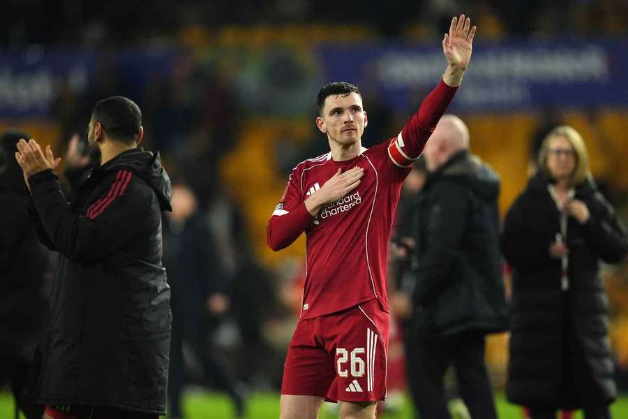 Andrew Robertson beendet sein Liverpool-Kapitel. Andrew Robertson beendet sein Liverpool-Kapitel.