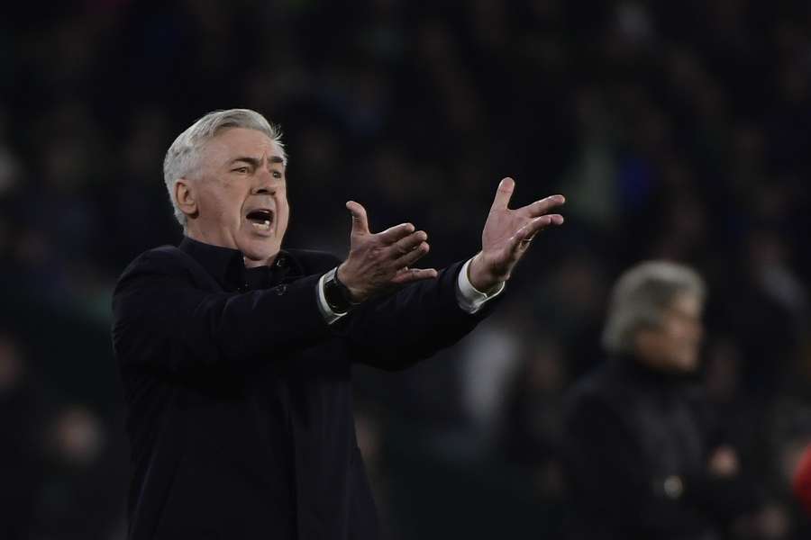 Carlo Ancelotti ce dimanche soir face au Betis.