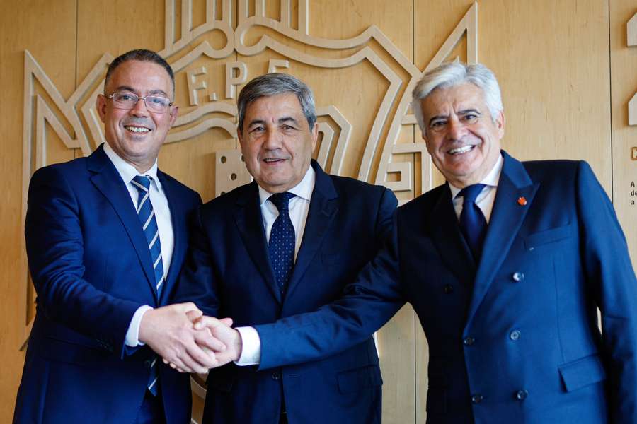 Presidentes de las federaciones de España, Portugal y Marruecos 