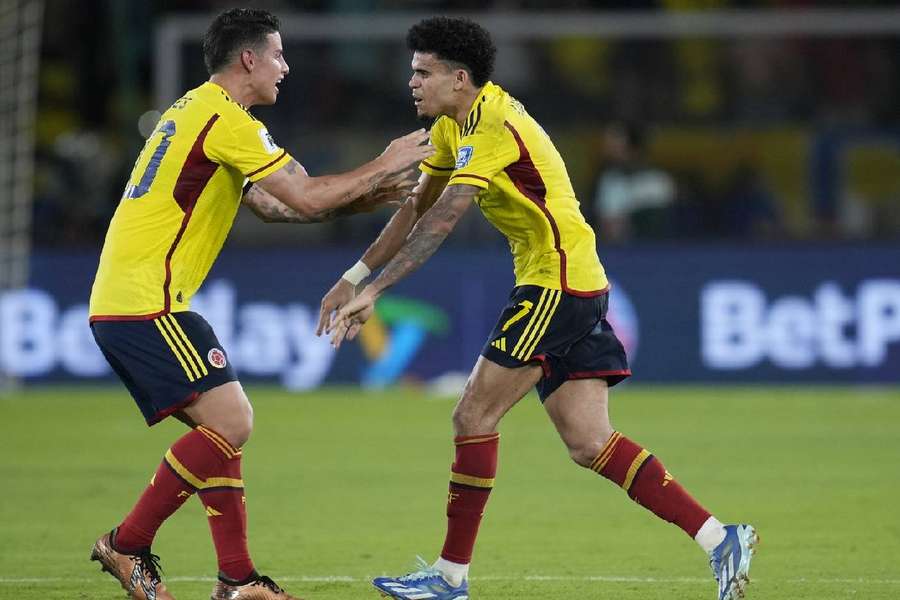 James Rodriguez și Luis Diaz, selecționați în lotul Columbiei pentru amicalul cu România