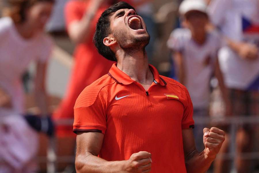 Carlos Alcaraz s'est qualifié ce jeudi en demi-finale du tournoi olympique.