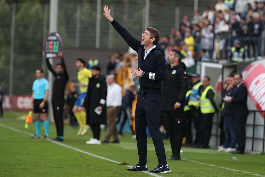 Vasco Seabra, técnico do Arouca