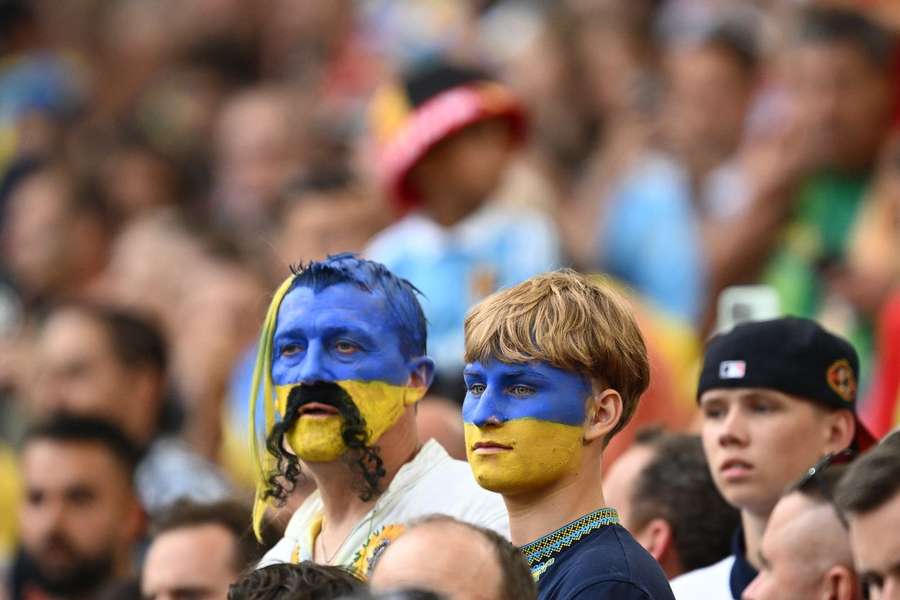 Adeptos ucranianos no Euro-2024